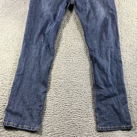 LEVI LEVIS 559 RELAXED STRAIGHT MENS JEANS SIZE 36x34 RED TAB WHISKERED DENIM - Picture 4 of 10